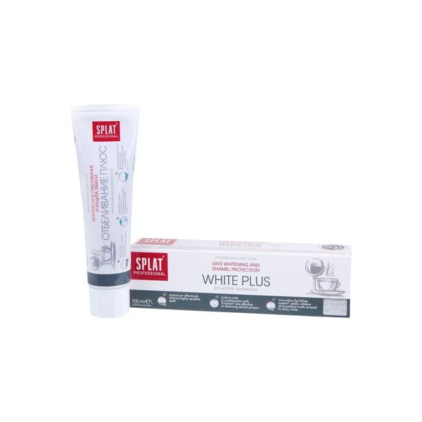 Splat White Plus Beyaz Diş Macunu 100 ml