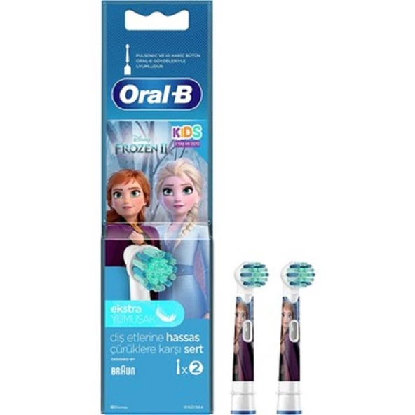 Oral-B Stages Diş Fırçası Yedek Başlık Ekstra Yumuşak 2'li