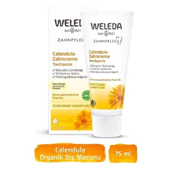 Weleda Calendula Özlü Doğal Diş Macunu 75 ml