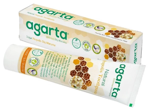 Agarta Doğal Propolis Diş Macunu Tüp 100 ml - 2