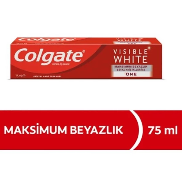 Colgate Diş Macunu Visible White 75 ml - 2