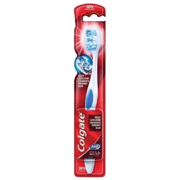 Colgate 360 Visible White Diş Fırçası - Orta