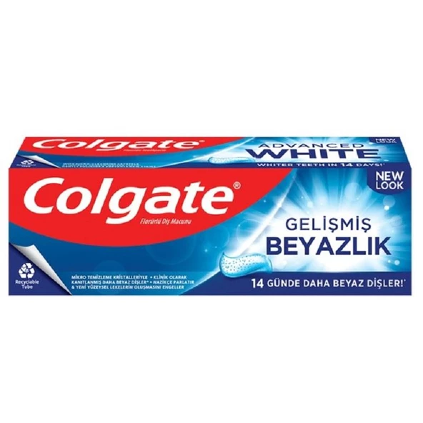 Colgate Gelişmiş Beyazlık Diş Macunu 50 ml