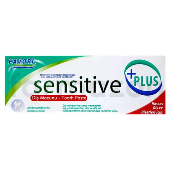 Favori Sensitive Plus Diş Macunu 90 gr ürün görseli