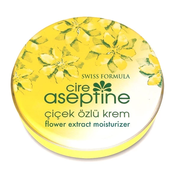 Cire Aseptine Çiçek Özlü Krem Klasik Teneke Kutu 150 ml