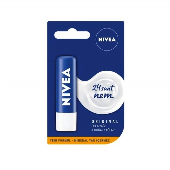 Nivea Lip Stick Original 24 Saat Nem ürün görseli