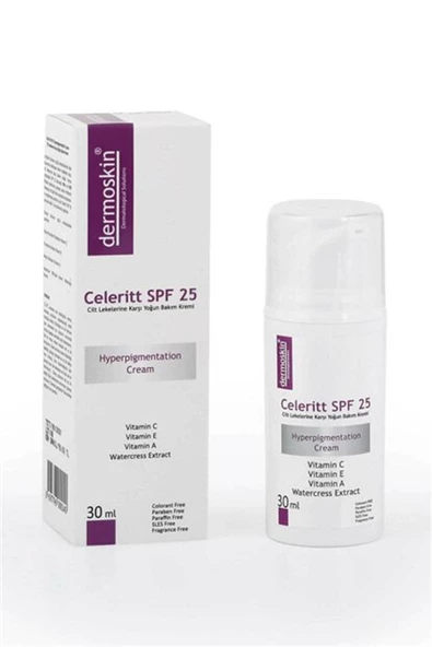 Dermoskin Celeritt Krem Cilt Lekelerine Karşı SPF25 30 ml ürün görseli