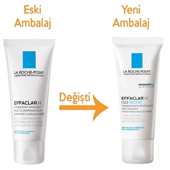 La Roche Posay Effaclar H Iso Biome Creme 40 ml - Resim 3