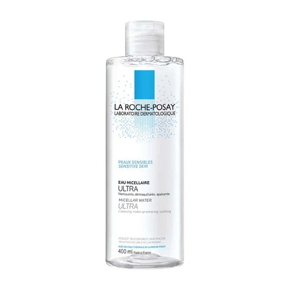 La Roche Posay Eau Micellaire Ultra Hassas Ciltler İçin Temizleyici Misel Su 400 ml