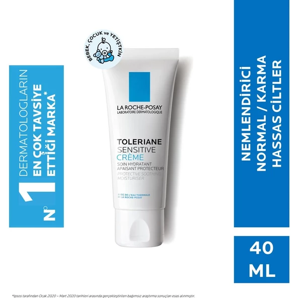 La Roche Posay Toleriane Sensitive Krem 40 ml ürün görseli