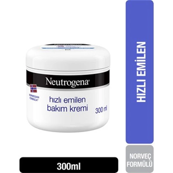 Neutrogena Norveç Formülü Hızlı Emilen Bakım Kremi 300 ml ürün görseli