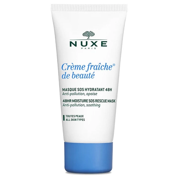 Nuxe Creme Fraiche De Beaute Masque Sos Hydratant 48 Saat Nemlendirici Yatıştırıcı Nem Maskesi 50 ml