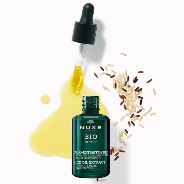 Nuxe Bio Organic Gece Bakım Yağı 30 ml ürün görseli