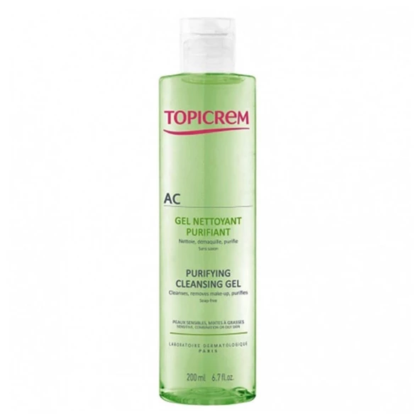 Topicrem AC Purifying Cleansing Gel 200 ml ürün görseli
