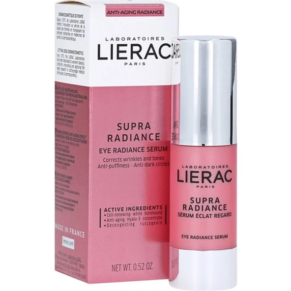 Lierac Paris Supra Radiance Eye Radiance Serum 15 ml
