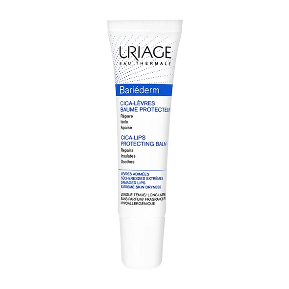 Uriage Bariederm Cica Lips Reparing Balm Kuru Dudaklar için Onarıcı Dudak Bakım Kremi  15 ml ürün görseli