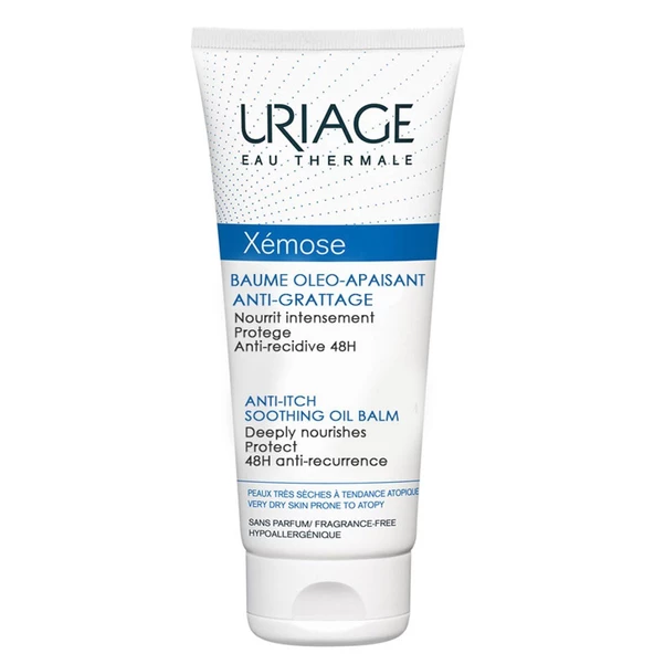 Uriage Xemose Anti Itch Soothing Oil Balm Çok Kuru Hassas Ciltler için Yüz ve Vücut Balsamı 200 ml ürün görseli