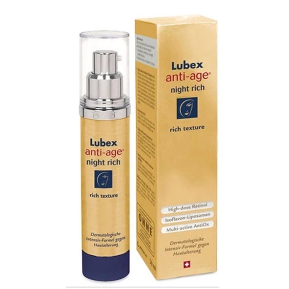 Lubex Anti-Age Night Rich 50 ml ürün görseli