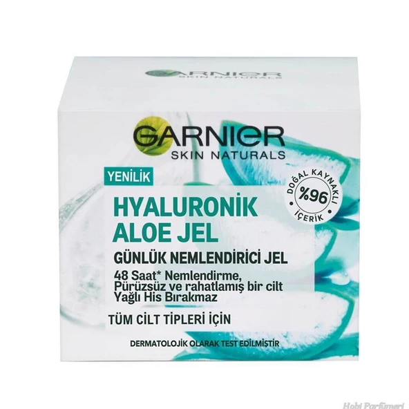 Garnier Hyaluronik Aloe Jel Günlük Nemlendirici 50 ml ürün görseli