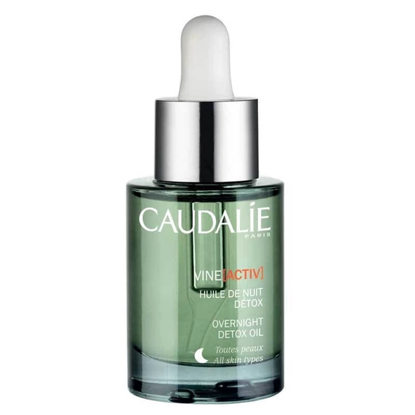 Caudalie Vineactiv Overnight Detox Oil 30Ml Doğal Kuru Yağ Detoks Etkili - 1