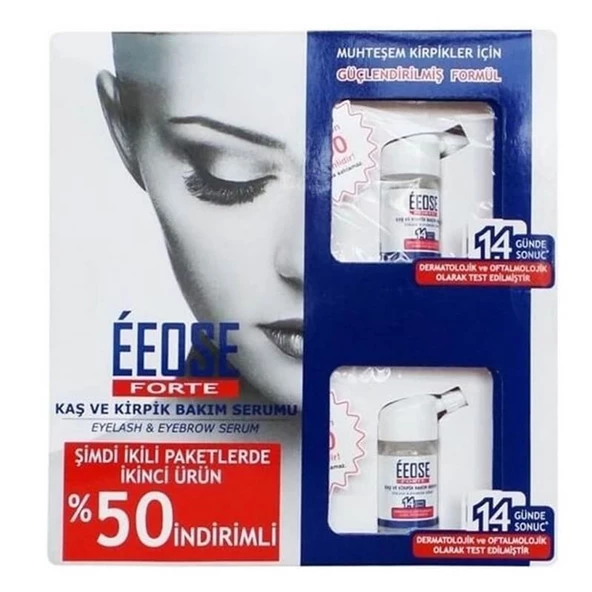 Eeose Forte Kaş ve Kirpik Bakım Serumu (İkinci Ürün %50 İndirimli) ürün görseli