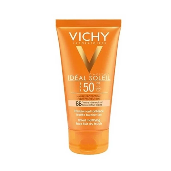 Vichy Ideal Soleil BB Karma & Yağlı Ciltler Bronz Ton Emülsiyon SPF50 50 ml - Resim 2