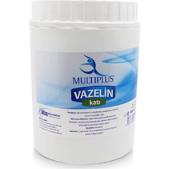 Multiplus Vazelin Beyaz Katı 1000 ml ürün görseli