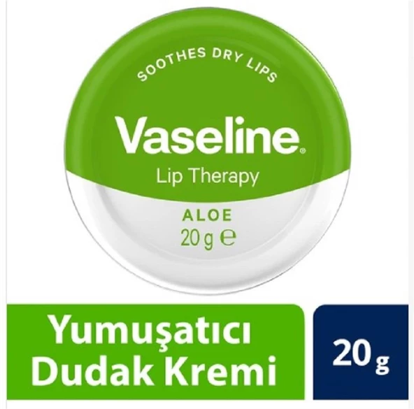 Vaseline Dudak Nemlendiricisi Aloe Vera 20 gr