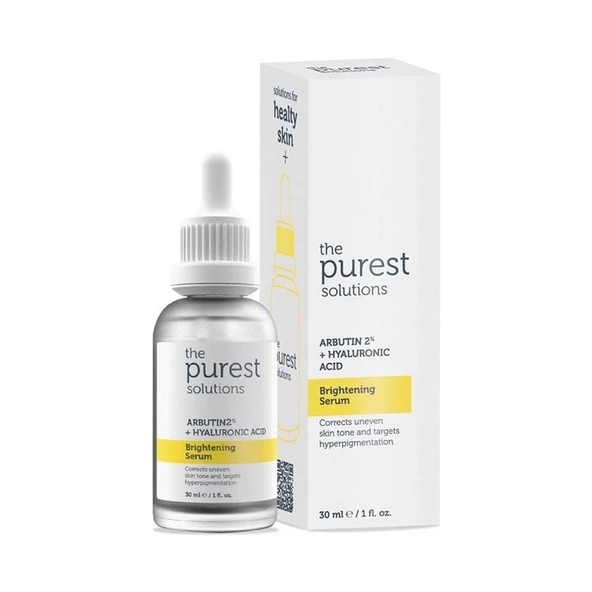 The Purest Solutions Arbutin Leke Giderici ve Cilt Tonu Eşitleyici Cilt Bakım Serumu 30 ml (Arbutin 2% + Hyaluronic Acid) - 2
