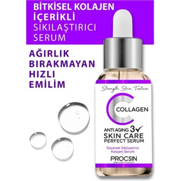 Procsin Yaşlanma Karşıtı Kolajen Serum 20 ml