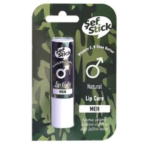 Şef Stick Lip Care Natural Men - 2