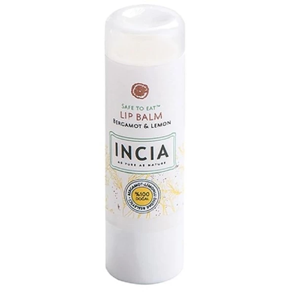 Incia Bergamot & Limonlu Dudak Besleyici Lip Balm 6 gr