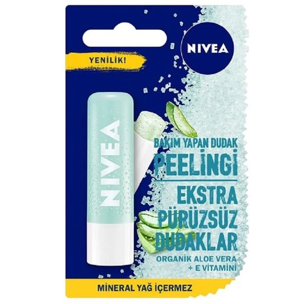 Nivea Dudak Peelingi Lipstick Aloe Vera