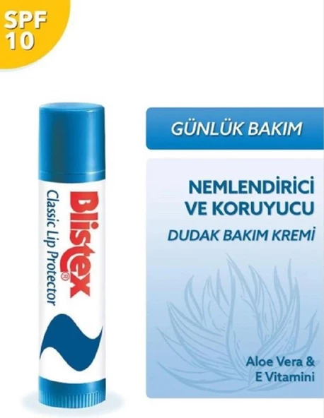 Blistex Classic Lip Protector Daily Care LSF10 4,25 gr - Resim 2