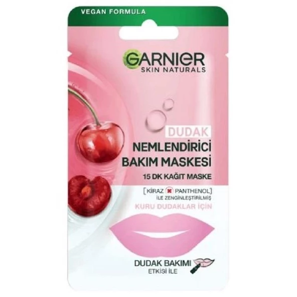 Garnier Dudak Nemlendirici Bakım Maskesi 5 gr