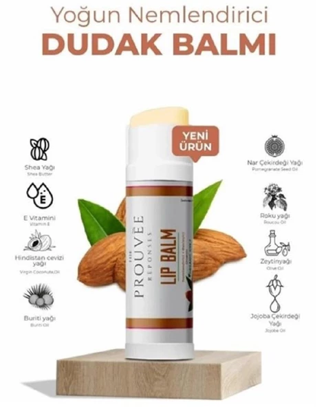 The Prouvée Réponses Organik Dudak Lip Balm Tatlı Badem 5 ml - 3
