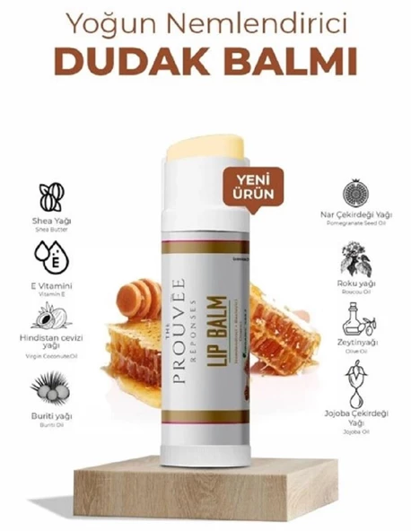 The Prouvée Réponses Organik Dudak Lip Balm Ballı 5 ml - 2