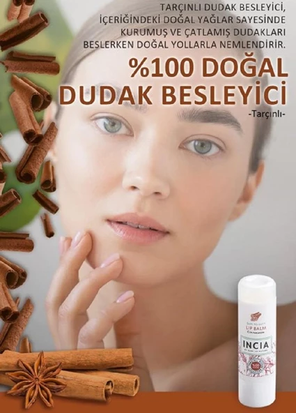 Incia Tarçınlı Dudak Besleyici Lip Balm 6 gr - 4