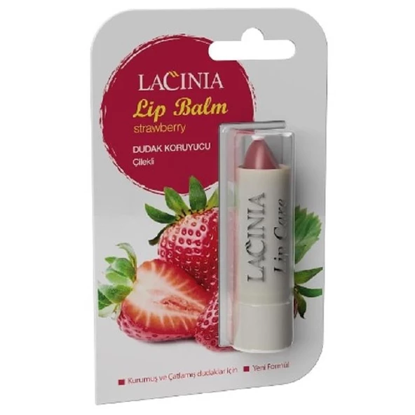 Lacinia Dudak Koruyucu Balm Çilekli