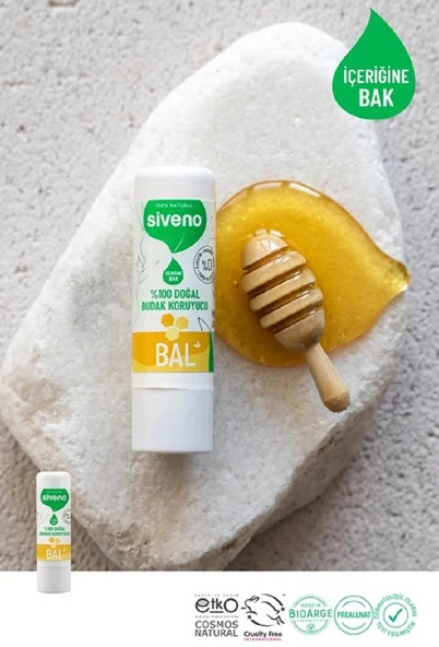 Siveno Lip Dudak Kremi Bal 6 gr - 4