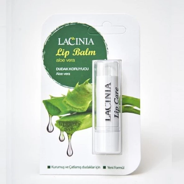 Lacinia Dudak Koruyucu Aloe Vera 5 gr