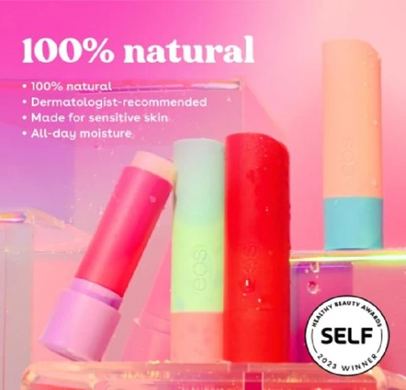 EOS Lip Coconut Milk 100% Doğal Dudak Balsamı - Hindistan Cevizi Sütü - 2