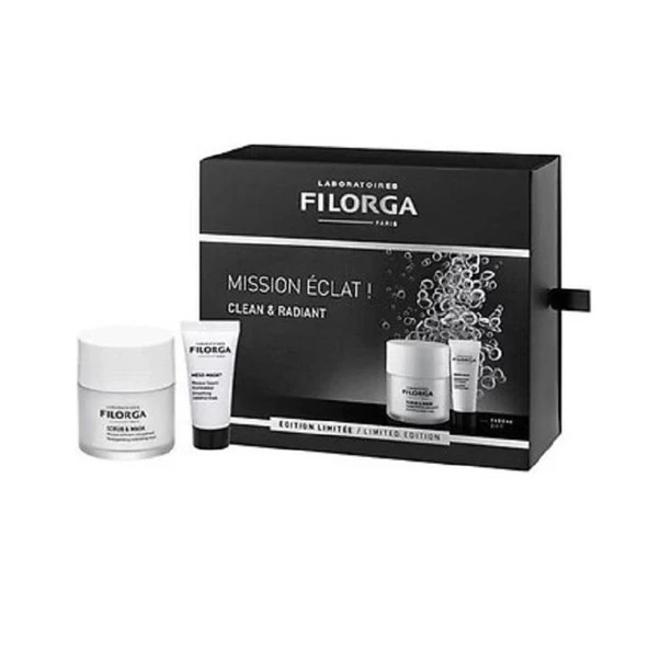 Filorga Clean Radiant Set - Scrub Mask 55 ml + Meso Mask 15 ml