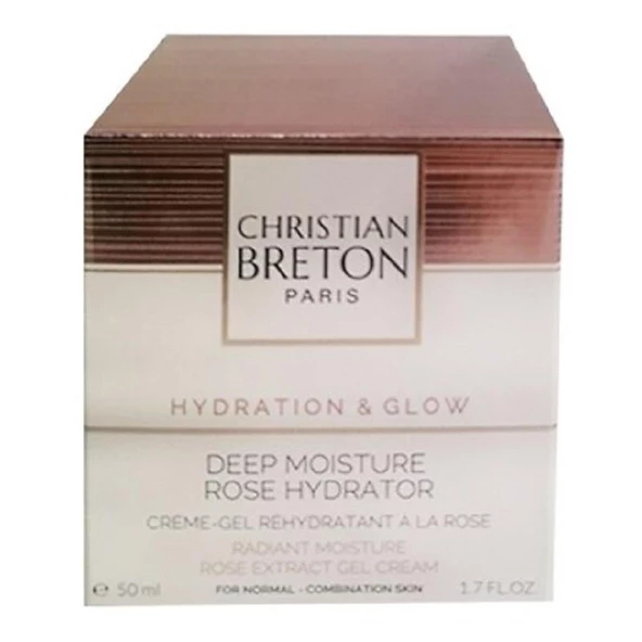 Christian Breton Paris Hydration-Glow Gül Özlü Aydınlatıcı Jel Krem 50 ml