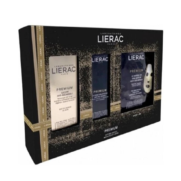 Lierac Paris Premium La Cure 30 ml + Voluptuous Cream 30 ml + Gold Mask