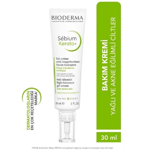 Bioderma Sebium Kerato Gel Cream 30 ml - Resim 2