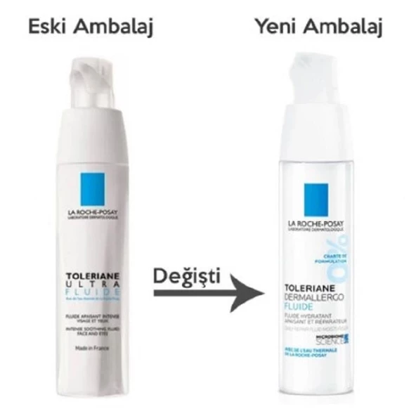 La Roche Posay Toleriane Dermallergo Fluide 40 ml - Resim 2