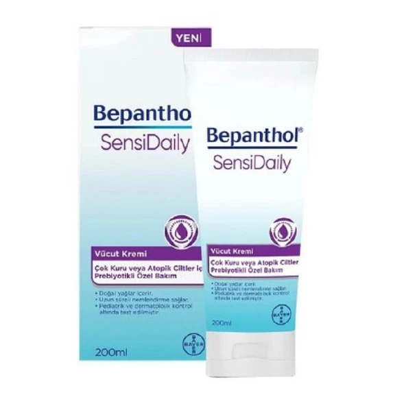 Bepanthol Sensidaily Vücut Kremi 200 ml