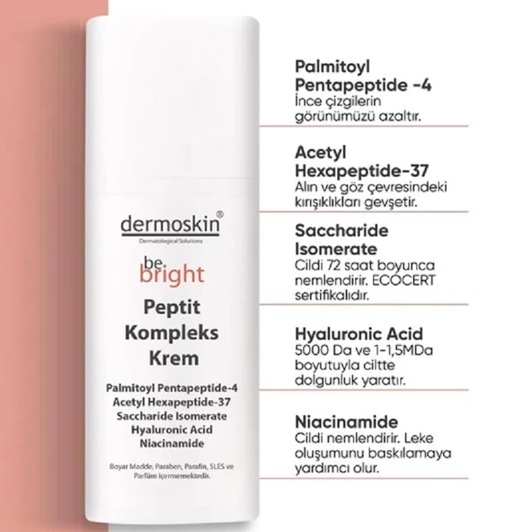 Dermoskin Peptit Kompleks Nemlendirici Krem 33 ml - 2