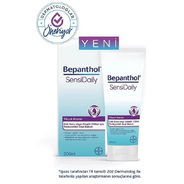 Bepanthol Sensidaily Vücut Kremi 200 ml - 2